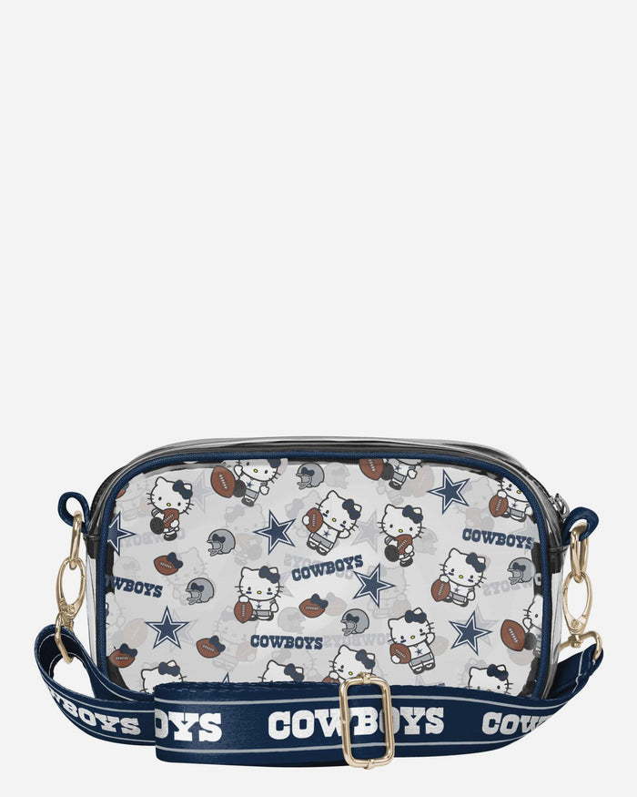 Dallas Cowboys Hello Kitty® Clear Crossbody Bag FOCO - FOCO.com