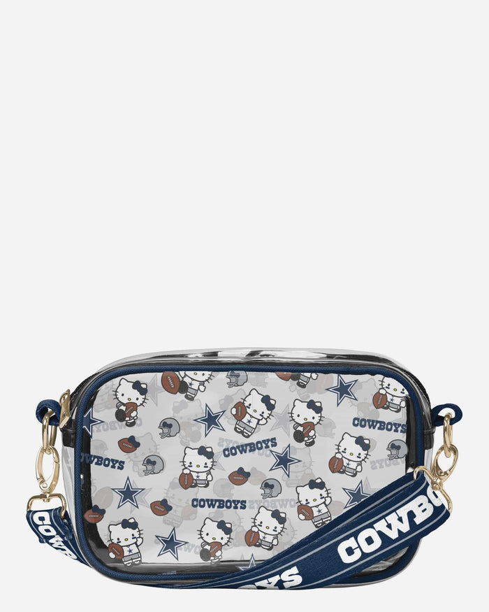 Dallas Cowboys Hello Kitty® Clear Crossbody Bag FOCO - FOCO.com