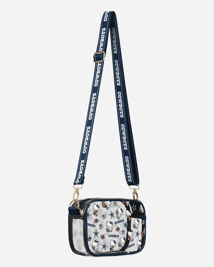 Dallas Cowboys Hello Kitty® Clear Crossbody Bag FOCO - FOCO.com