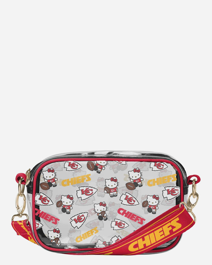 Kansas City Chiefs Hello Kitty® Clear Crossbody Bag FOCO - FOCO.com