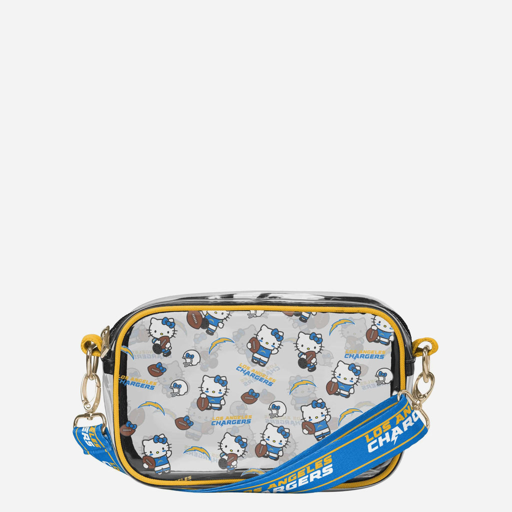 Los Angeles Chargers Hello Kitty® Clear Crossbody Bag FOCO - FOCO.com