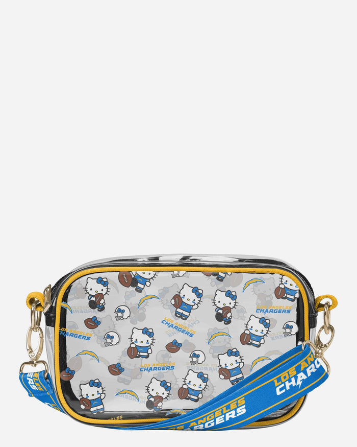 Los Angeles Chargers Hello Kitty® Clear Crossbody Bag FOCO - FOCO.com
