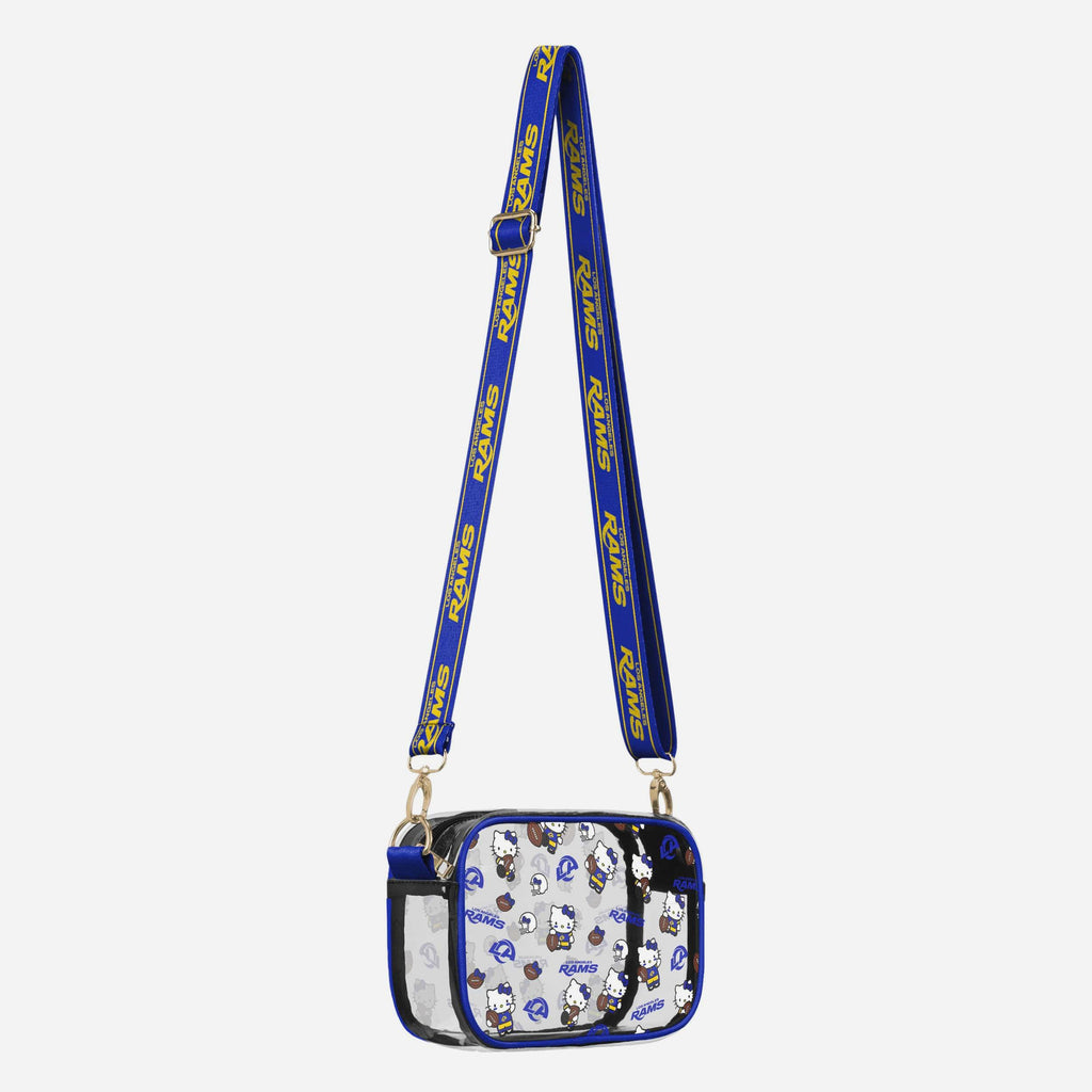 Los Angeles Rams Hello Kitty® Clear Crossbody Bag FOCO