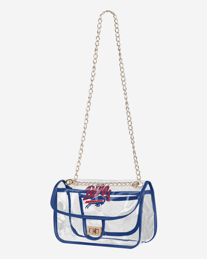 Buffalo Bills Clear Crossbody Chain Bag FOCO - FOCO.com