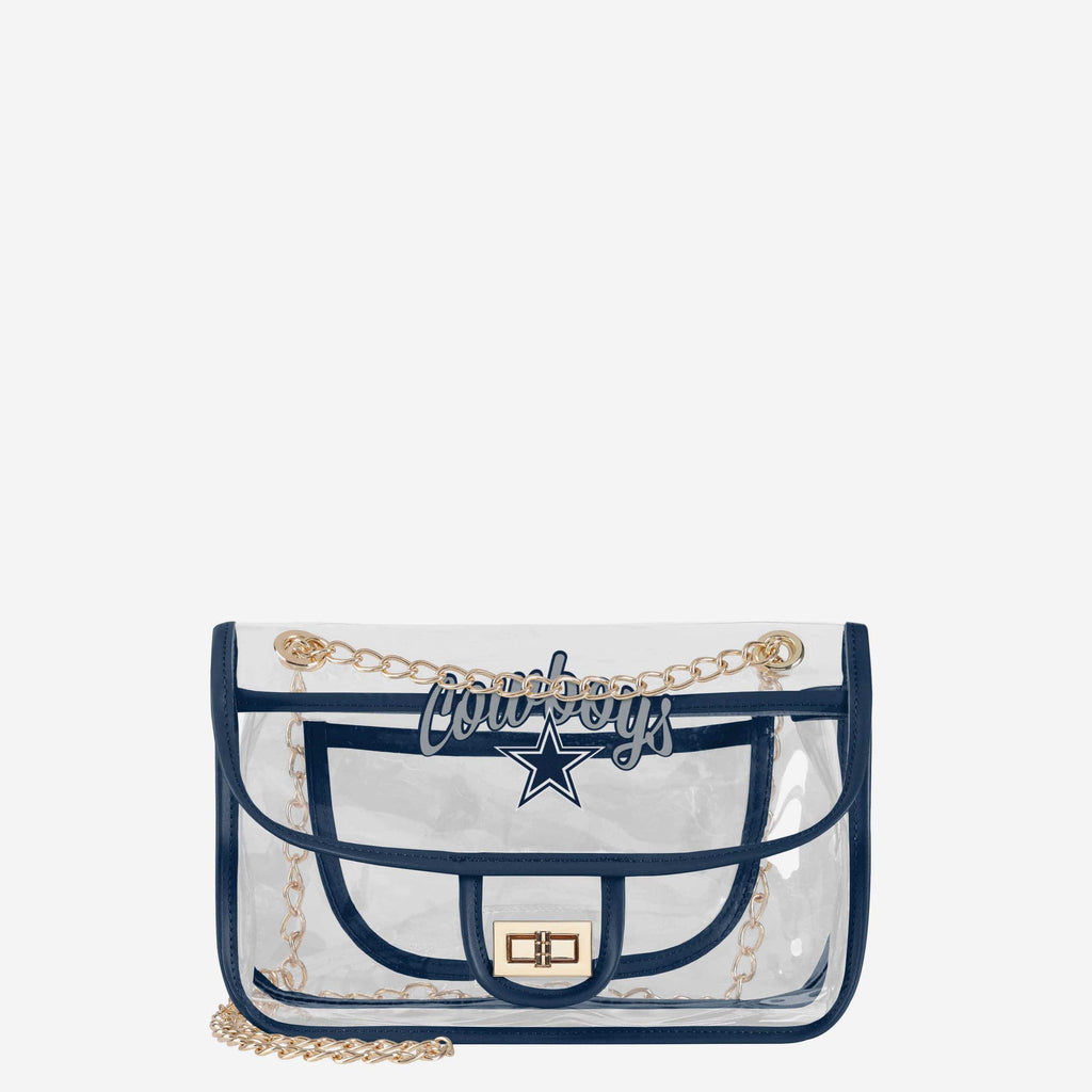 Dallas Cowboys Clear Crossbody Chain Bag FOCO