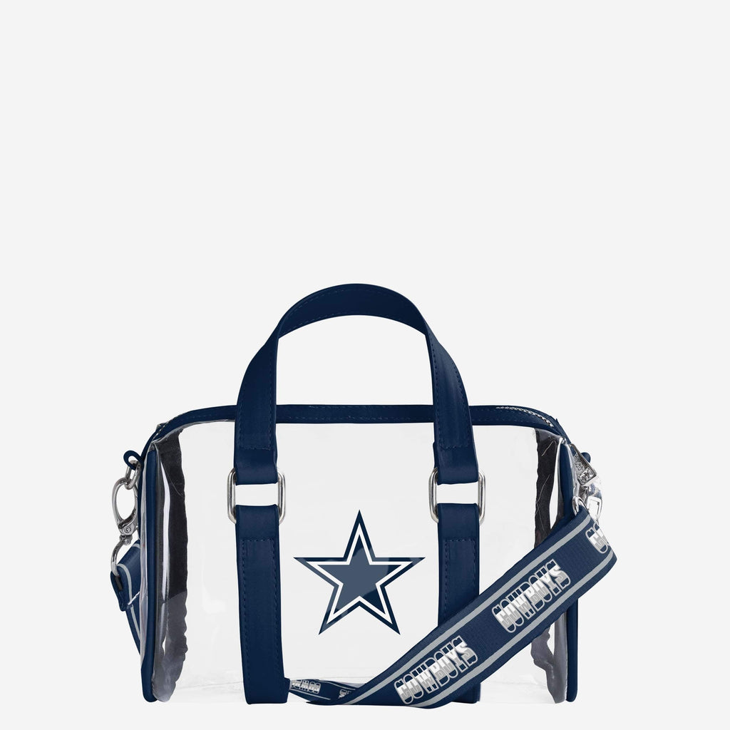 Dallas Cowboys Clear Barrel Bag FOCO - FOCO.com