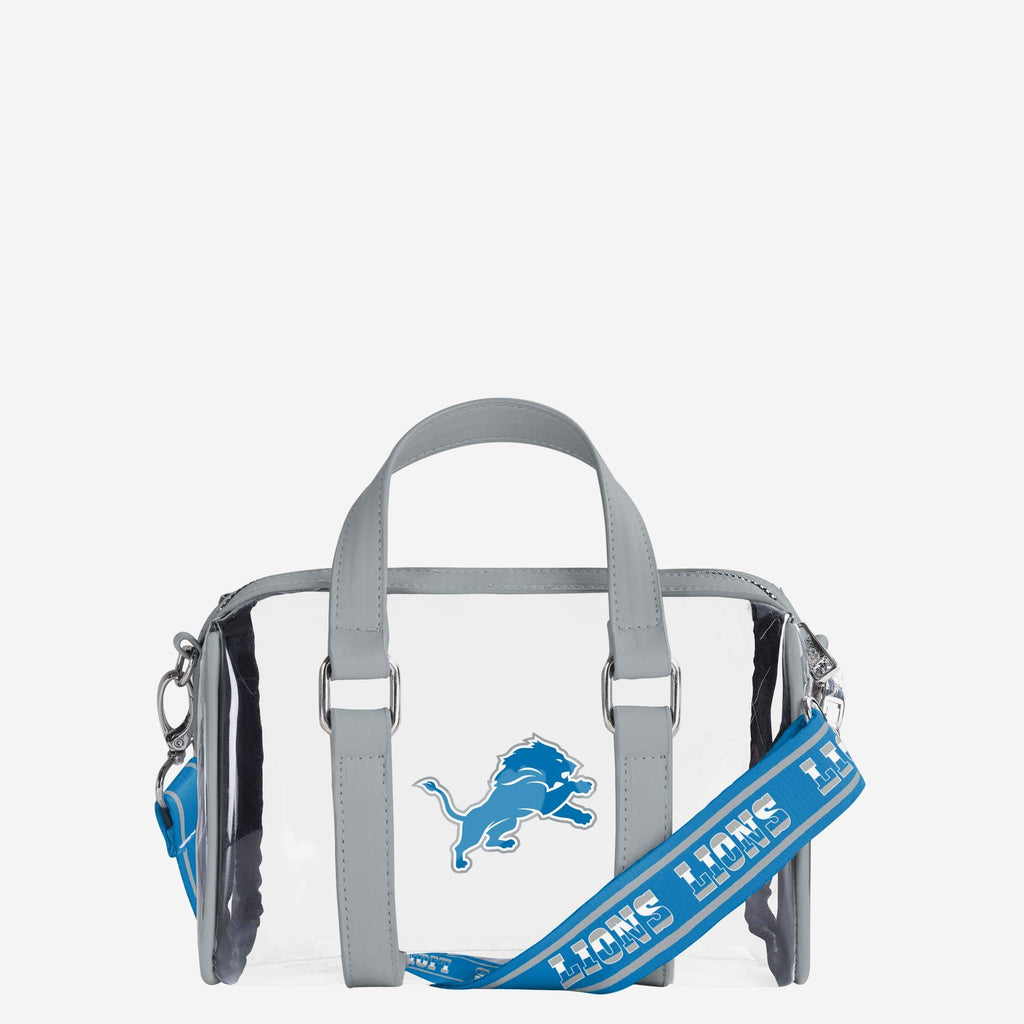 Detroit Lions Clear Barrel Bag FOCO - FOCO.com