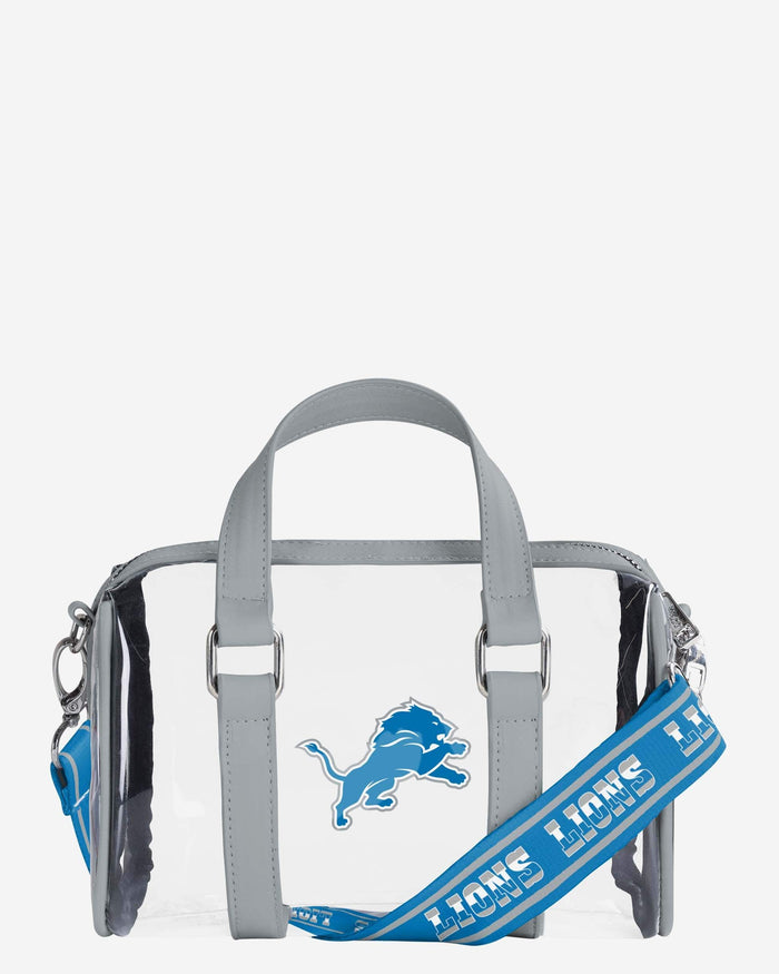 Detroit Lions Clear Barrel Bag FOCO - FOCO.com