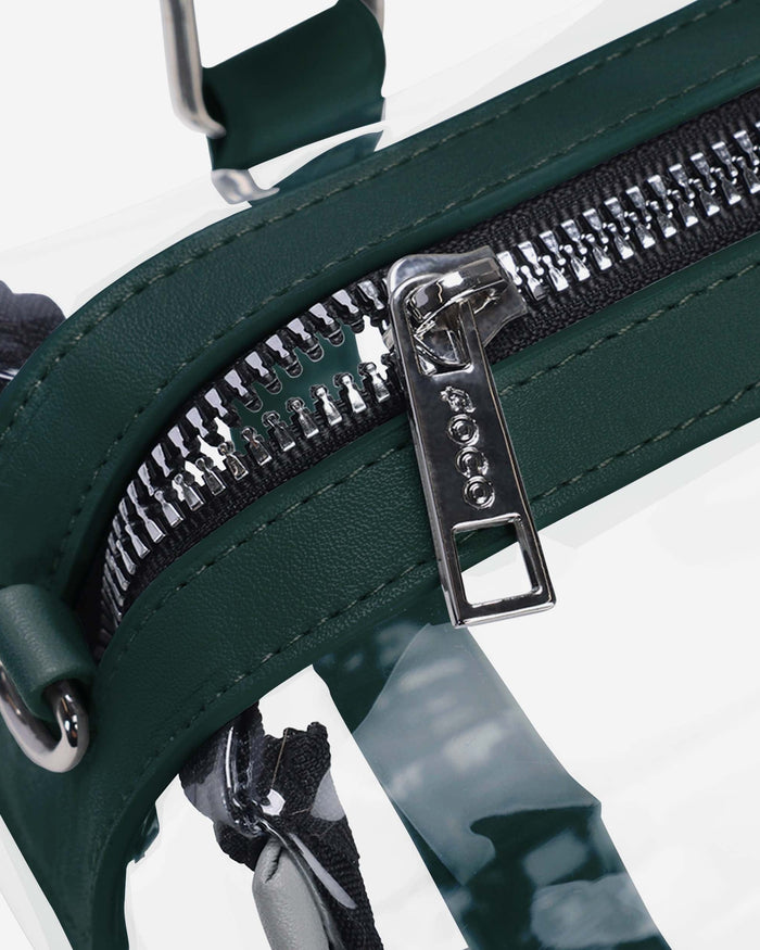 Green Bay Packers Clear Barrel Bag FOCO - FOCO.com