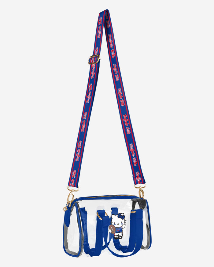 Buffalo Bills Hello Kitty® Clear Barrel Bag FOCO - FOCO.com