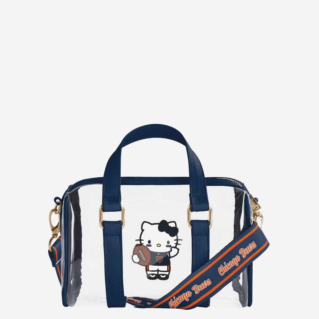 Chicago Bears Hello Kitty® Clear Barrel Bag FOCO - FOCO.com