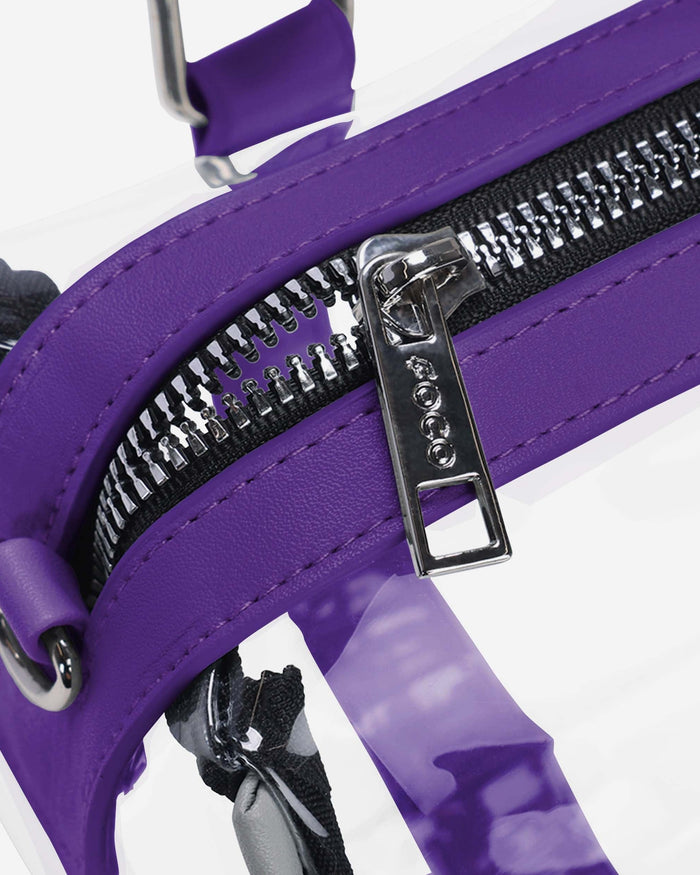 Minnesota Vikings Clear Barrel Bag FOCO - FOCO.com