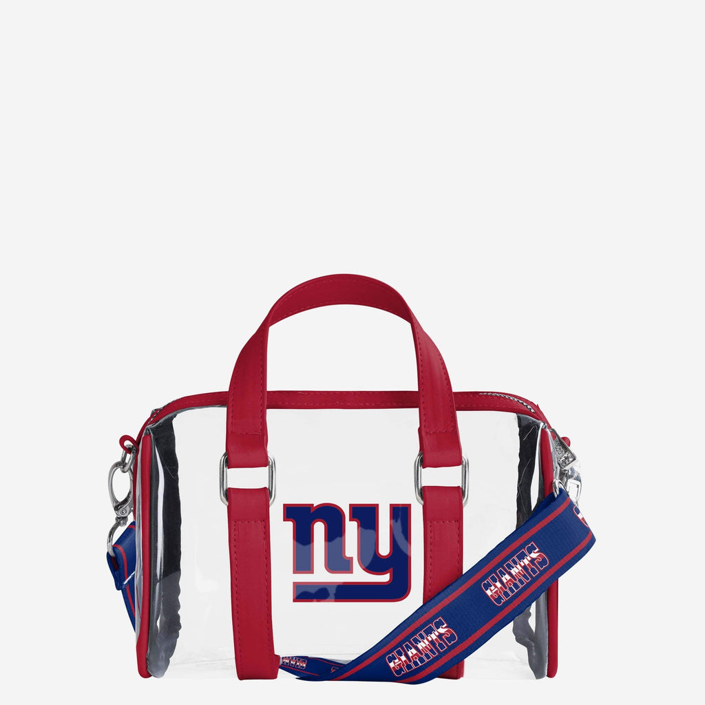 New York Giants Clear Barrel Bag FOCO - FOCO.com