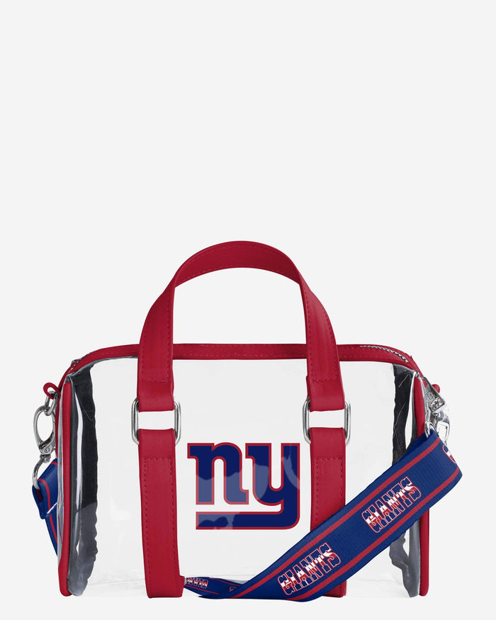 New York Giants Clear Barrel Bag FOCO - FOCO.com