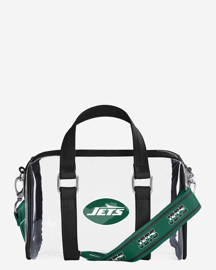 New York Jets Clear Barrel Bag FOCO - FOCO.com