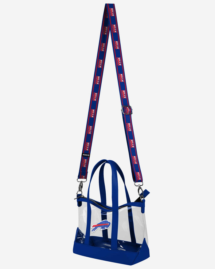 Buffalo Bills Clear Crossbody Mini Tote Bag FOCO - FOCO.com