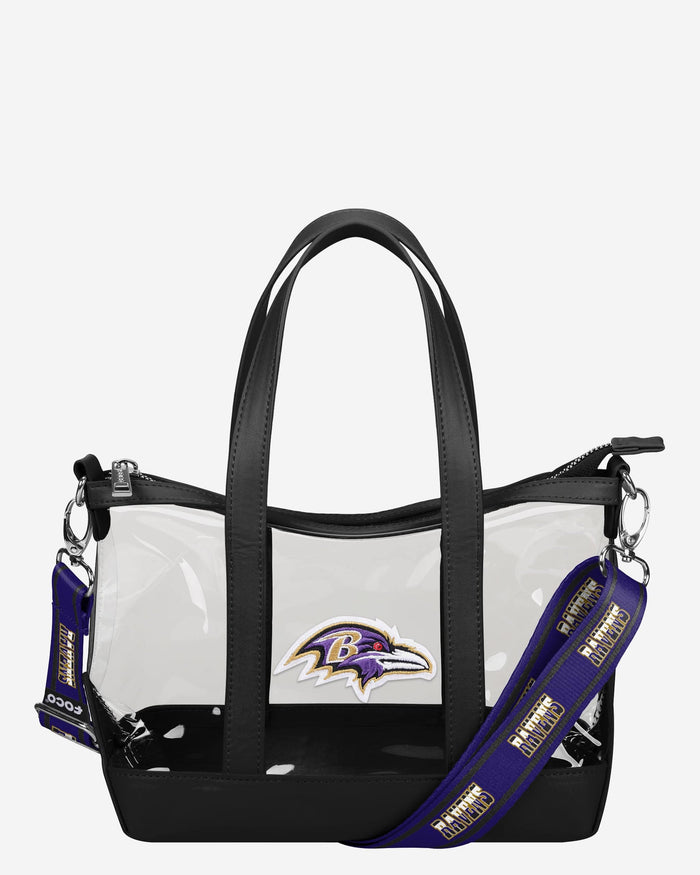 Baltimore Ravens Clear Crossbody Mini Tote Bag FOCO - FOCO.com