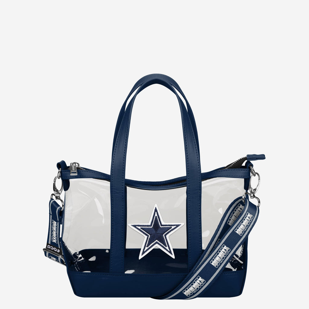 Dallas Cowboys Clear Crossbody Mini Tote Bag FOCO - FOCO.com