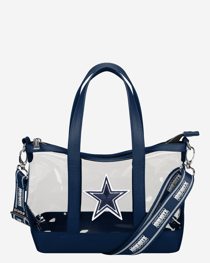 Dallas Cowboys Clear Crossbody Mini Tote Bag FOCO - FOCO.com