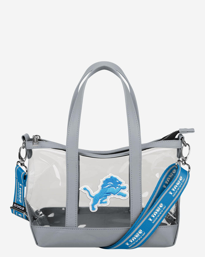 Detroit Lions Clear Crossbody Mini Tote Bag FOCO - FOCO.com