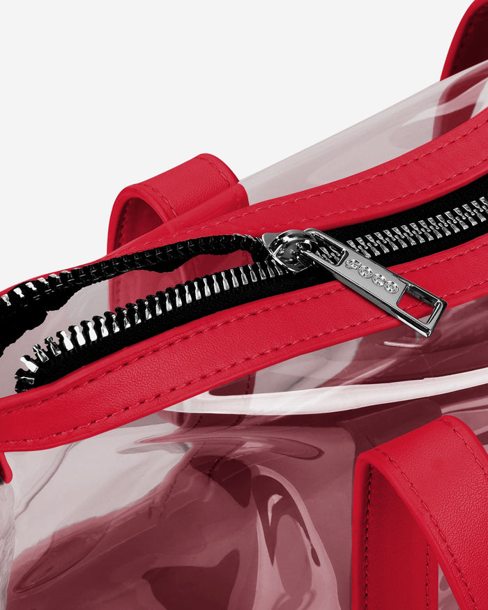 Kansas City Chiefs Clear Crossbody Mini Tote Bag FOCO - FOCO.com