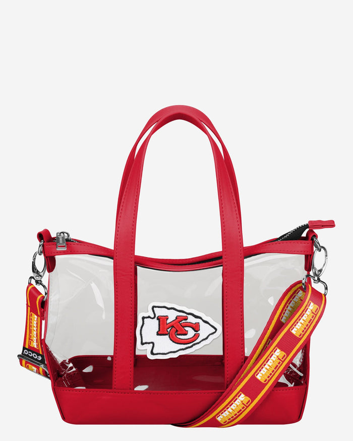 Kansas City Chiefs Clear Crossbody Mini Tote Bag FOCO - FOCO.com