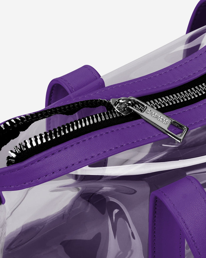 Minnesota Vikings Clear Crossbody Mini Tote Bag FOCO - FOCO.com