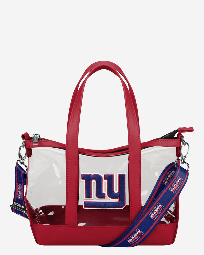 New York Giants Clear Crossbody Mini Tote Bag FOCO - FOCO.com