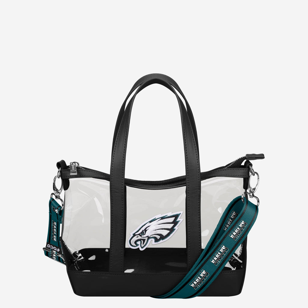 Philadelphia Eagles Clear Crossbody Mini Tote Bag FOCO - FOCO.com