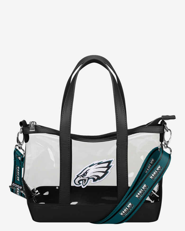 Philadelphia Eagles Clear Crossbody Mini Tote Bag FOCO - FOCO.com