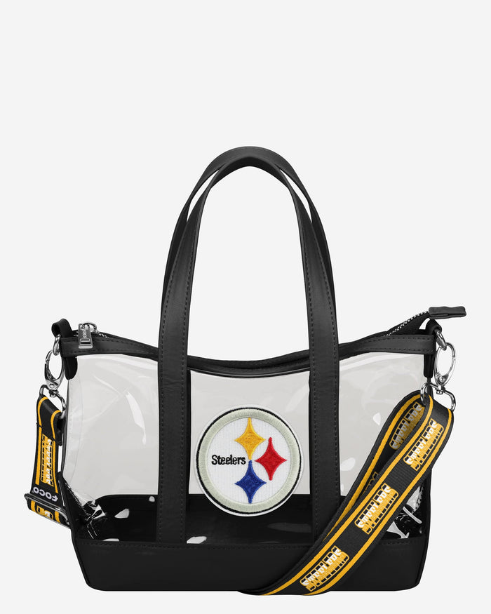 Pittsburgh Steelers Clear Crossbody Mini Tote Bag FOCO - FOCO.com