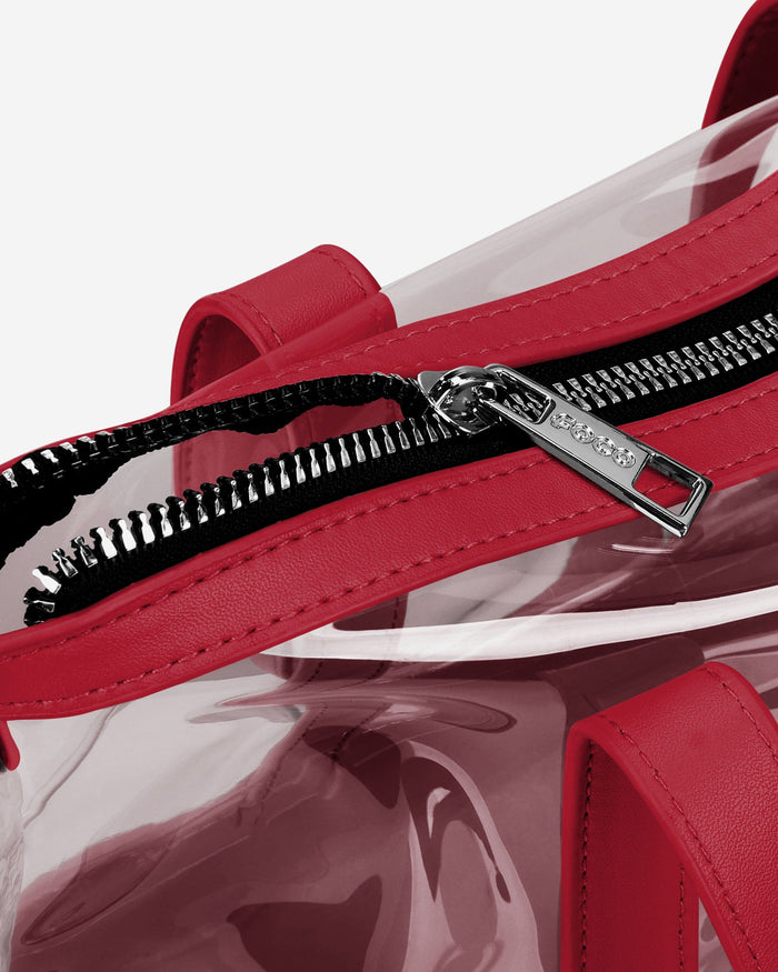 San Francisco 49ers Clear Crossbody Mini Tote Bag FOCO - FOCO.com