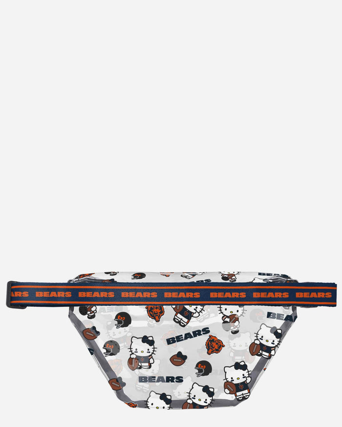 Chicago Bears Hello Kitty® Clear Fanny Pack FOCO - FOCO.com