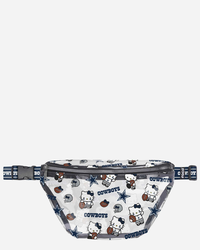 Dallas Cowboys Hello Kitty Clear Fanny Pack