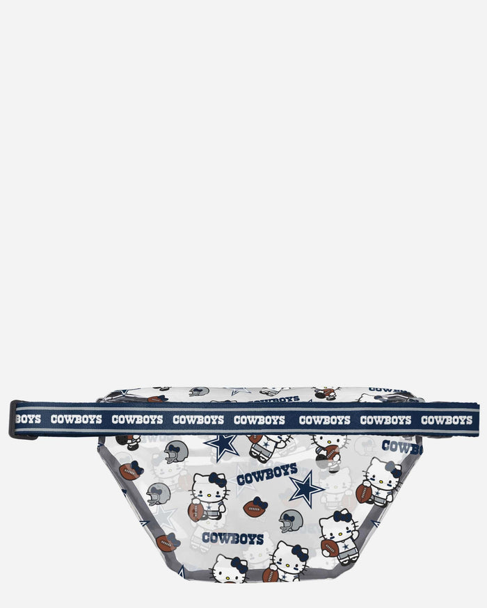 Dallas Cowboys Hello Kitty® Clear Fanny Pack FOCO - FOCO.com