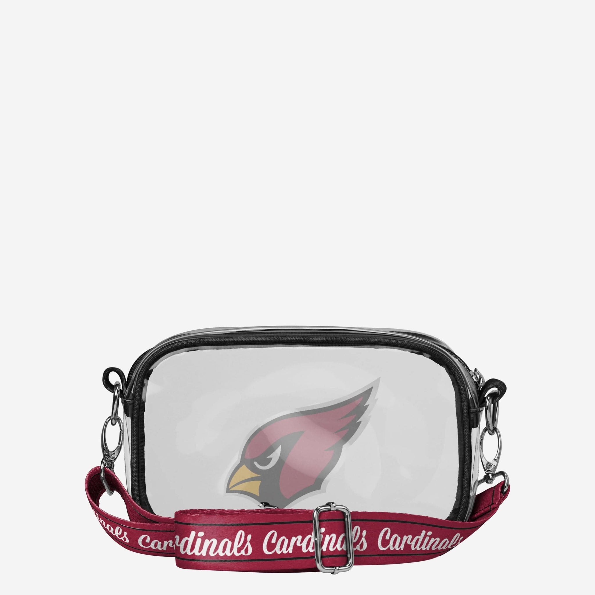Arizona Cardinals Team Stripe Clear Crossbody Bag