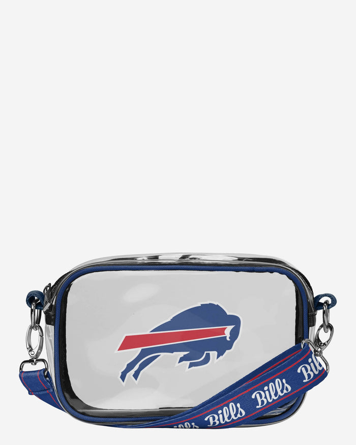 Buffalo Bills Team Stripe Clear Crossbody Bag FOCO - FOCO.com