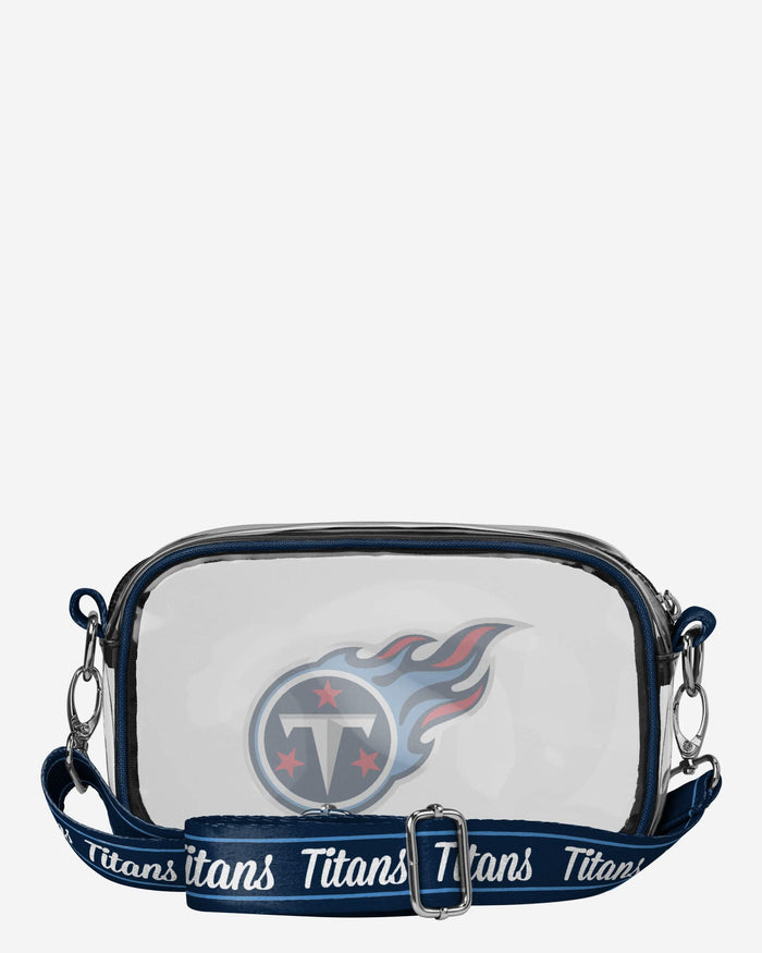 Tennessee Titans Team Stripe Clear Crossbody Bag FOCO - FOCO.com