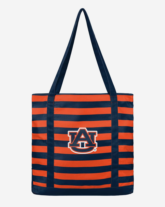 Auburn Tigers Team Stripe Canvas Tote Bag FOCO - FOCO.com