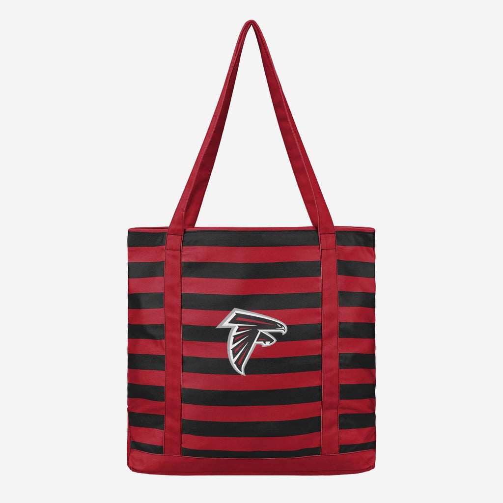 Atlanta Falcons Team Stripe Canvas Tote Bag FOCO - FOCO.com