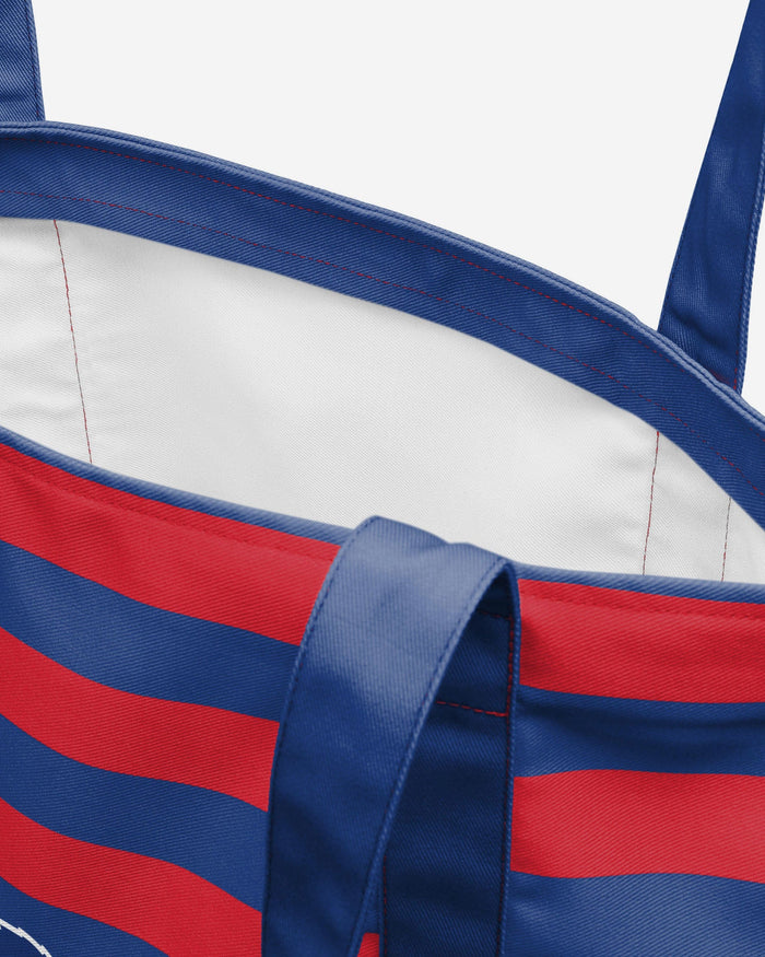 Buffalo Bills Team Stripe Canvas Tote Bag FOCO - FOCO.com