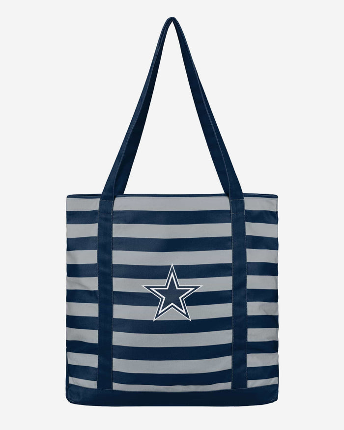 Dallas Cowboys Team Stripe Canvas Tote Bag FOCO - FOCO.com