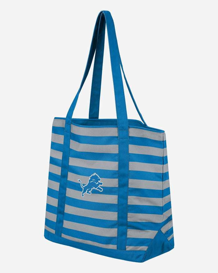Detroit Lions Team Stripe Canvas Tote Bag FOCO - FOCO.com