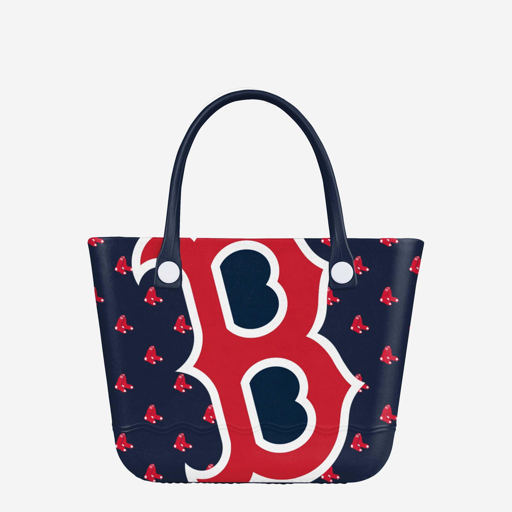 Boston Red Sox Big Logo Mini Print Tailgate Tote Bag FOCO - FOCO.com