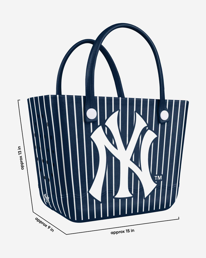 New York Yankees Pinstripe Tailgate Tote Bag FOCO - FOCO.com