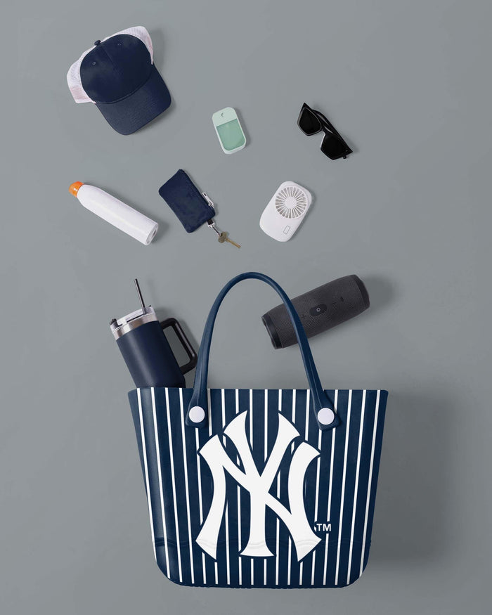 New York Yankees Pinstripe Tailgate Tote Bag FOCO - FOCO.com