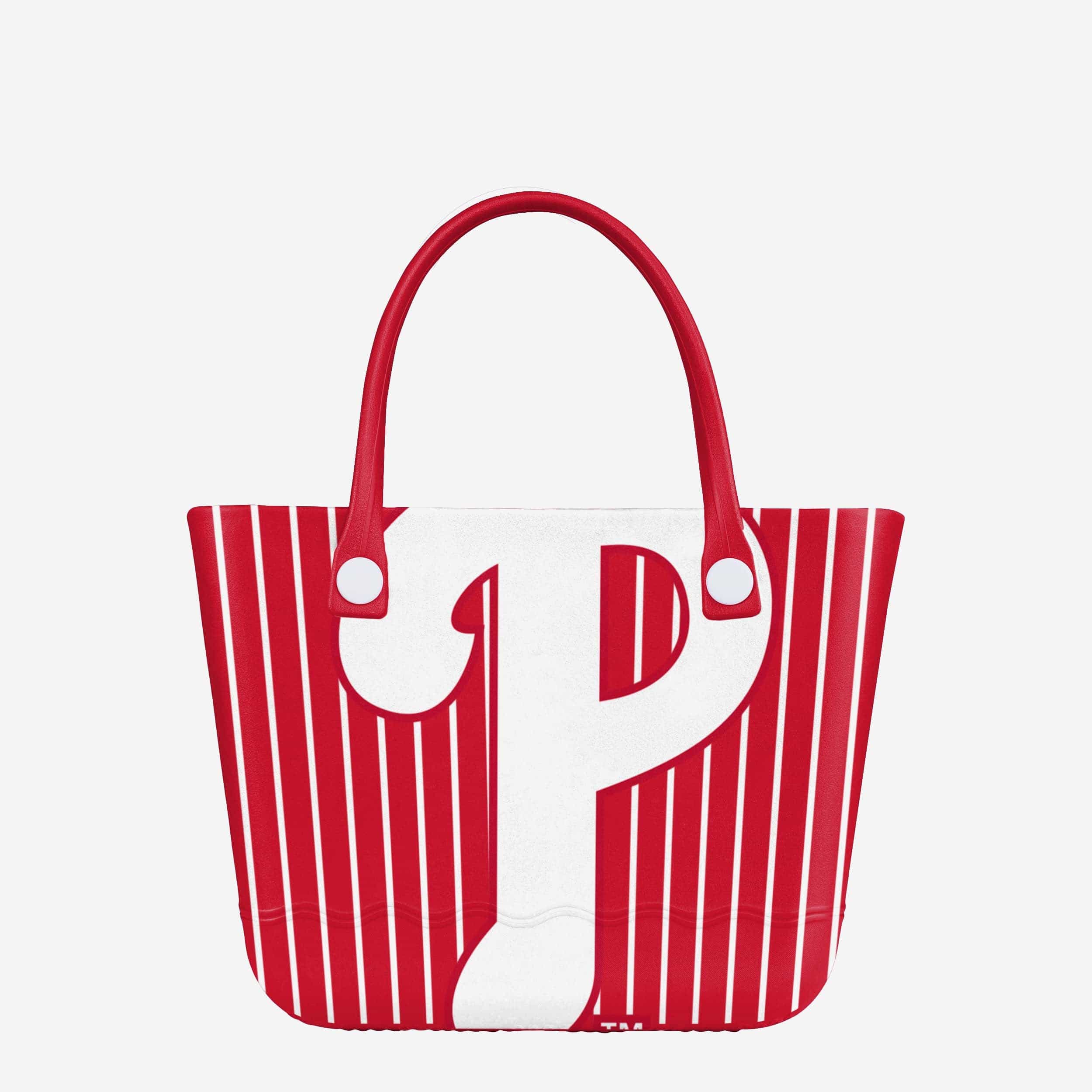 Philadelphia Phillies Pinstripe Tailgate Tote Bag FOCO