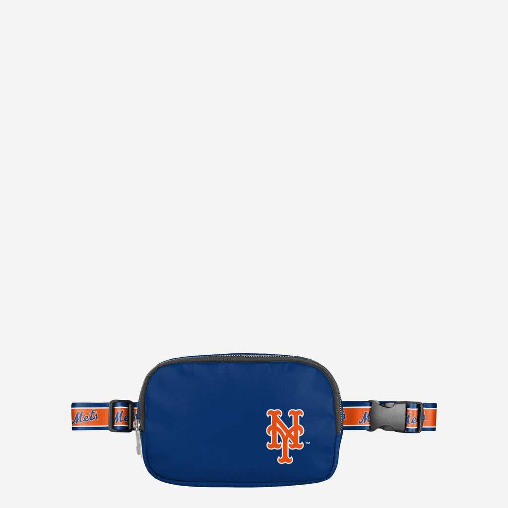 New York Mets Team Wordmark Crossbody Belt Bag FOCO - FOCO.com