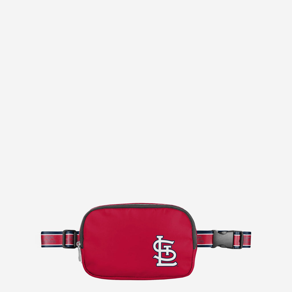 St Louis Cardinals Team Wordmark Crossbody Belt Bag FOCO - FOCO.com