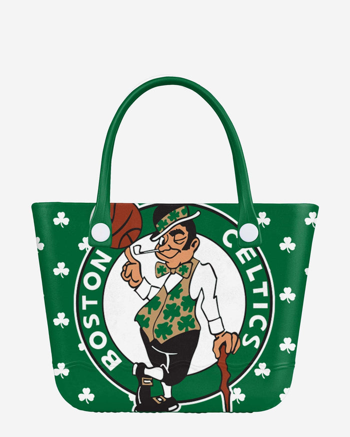 Boston Celtics Big Logo Mini Print Tailgate Tote Bag FOCO - FOCO.com